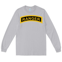 Moon Dust army ranger tab   black & gold   army ranger tab black gold Long Sleeve Tee - linhVisuals