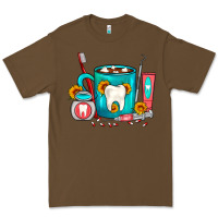 Cacao Dentist Coffee Premium Tee - FaDigitalArtStudio
