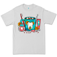 Dove Grey Dentist Coffee Premium Tee - FaDigitalArtStudio