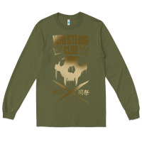 Army Green tekken inspired king design premium t shirt Long Sleeve Tee - linhVisuals