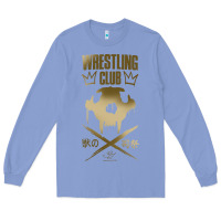 Colony Blue tekken inspired king design premium t shirt Long Sleeve Tee - linhVisuals