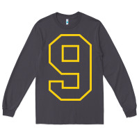 Smoke number #9 sports jersey uniform Long Sleeve Tee - linhVisuals