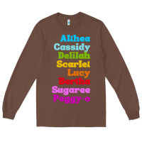 Chestnut althea cassidy name woman mans Long Sleeve Tee - linhVisuals