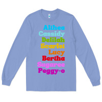 Colony Blue althea cassidy name woman mans Long Sleeve Tee - linhVisuals