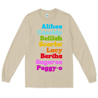 Mushroom althea cassidy name woman mans Long Sleeve Tee - linhVisuals