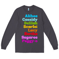 Smoke althea cassidy name woman mans Long Sleeve Tee - linhVisuals