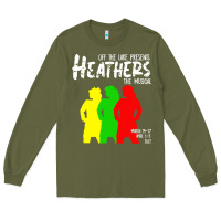 Army Green otls heathers Long Sleeve Tee - linhVisuals