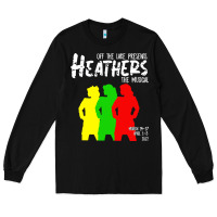 Black otls heathers Long Sleeve Tee - linhVisuals