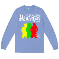 Colony Blue otls heathers Long Sleeve Tee - linhVisuals