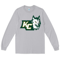 Keuka College Wolf Vectorized Long Sleeve Tee | Teevron