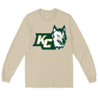 Mushroom keuka college wolf vectorized Long Sleeve Tee - linhVisuals