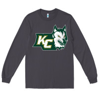 Smoke keuka college wolf vectorized Long Sleeve Tee - linhVisuals