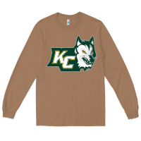 Toasted Coconut keuka college wolf vectorized Long Sleeve Tee - linhVisuals