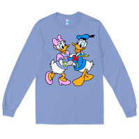 Colony Blue donal duck Long Sleeve Tee - linhVisuals