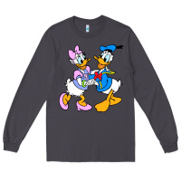 Smoke donal duck Long Sleeve Tee - linhVisuals