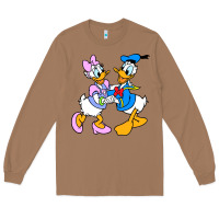 Toasted Coconut donal duck Long Sleeve Tee - linhVisuals