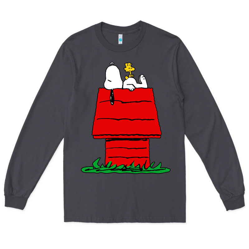 Peanuts The Doghouse Long Sleeve Tee by linhVisuals | Teevron