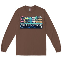 Chestnut charleston rainbow road   charleston south carolin Long Sleeve Tee - linhVisuals
