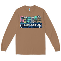 Toasted Coconut charleston rainbow road   charleston south carolin Long Sleeve Tee - linhVisuals