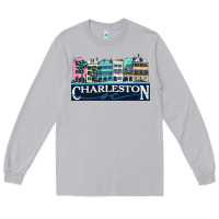 Moon Dust charleston rainbow road   charleston south carolin Long Sleeve Tee - linhVisuals