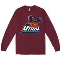 Burgundy utica pioneers vectorized Long Sleeve Tee - linhVisuals