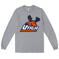 Heather Grey utica pioneers vectorized Long Sleeve Tee - linhVisuals