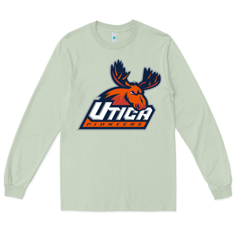 Utica Pioneers Vectorized Long Sleeve Tee by linhVisuals | Teevron