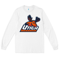 White utica pioneers vectorized Long Sleeve Tee - linhVisuals