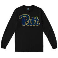 Black university of pittsburgh Long Sleeve Tee - linhVisuals