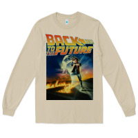 Mushroom back to the future vintage Long Sleeve Tee - linhVisuals