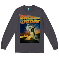 Smoke back to the future vintage Long Sleeve Tee - linhVisuals