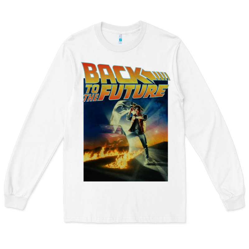 Back To The Future Vintage Long Sleeve Tee by linhVisuals | Teevron