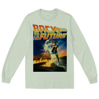 Matcha back to the future vintage Long Sleeve Tee - linhVisuals