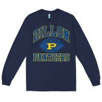 Navy dillon football   friday night lights Long Sleeve Tee - linhVisuals
