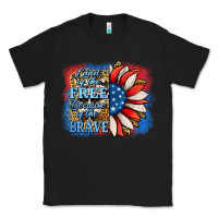 Black Patriotic Sunflower Classic Tee - Jasminsmagicworld