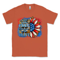 Copper Patriotic Sunflower Classic Tee - Jasminsmagicworld