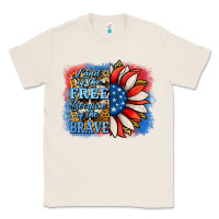 Natural Patriotic Sunflower Classic Tee - Jasminsmagicworld
