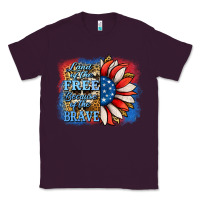 Plum Patriotic Sunflower Classic Tee - Jasminsmagicworld
