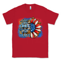 Red Patriotic Sunflower Classic Tee - Jasminsmagicworld