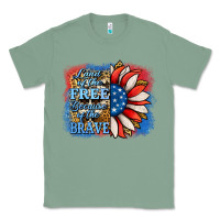 Sage Patriotic Sunflower Classic Tee - Jasminsmagicworld