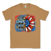 Toasted Coconut Patriotic Sunflower Classic Tee - Jasminsmagicworld