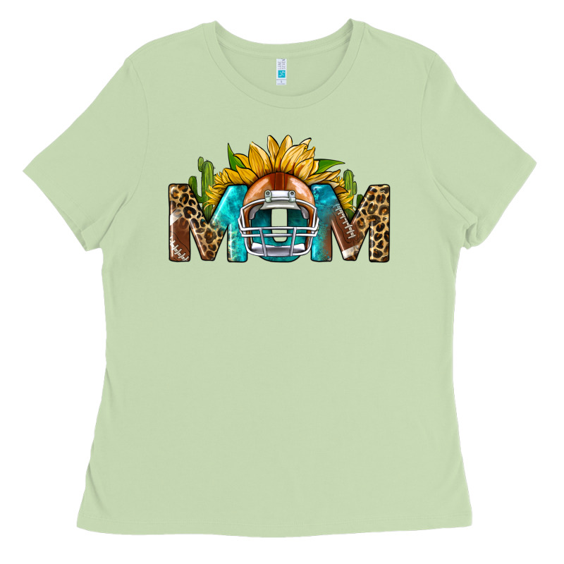 Football Mom Ladies Tee by BundleAndBundleShop | Teevron