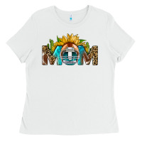 White football mom Ladies Tee - BundleAndBundleShop
