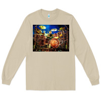 Mushroom Neil Peart encore Long Sleeve Tee - linhVisuals