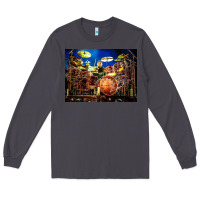 Smoke Neil Peart encore Long Sleeve Tee - linhVisuals