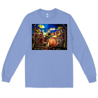 Colony Blue Neil Peart encore Long Sleeve Tee - linhVisuals