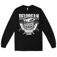 Black delorean machine Long Sleeve Tee - linhVisuals