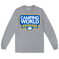 Heather Grey camping world, games Long Sleeve Tee - linhVisuals