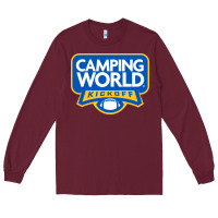 Burgundy camping world, games Long Sleeve Tee - linhVisuals