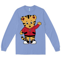 Colony Blue daniel tigers neighborhood Long Sleeve Tee - linhVisuals